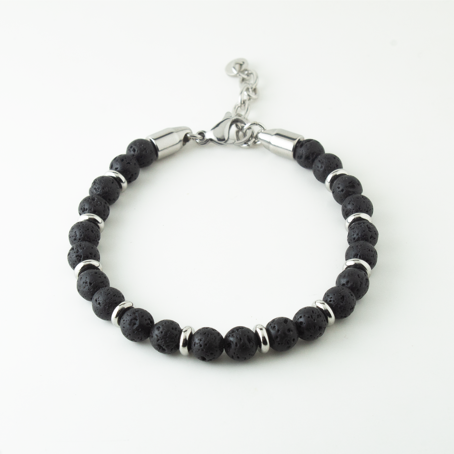 BLACK LAVA STONE BRACELET