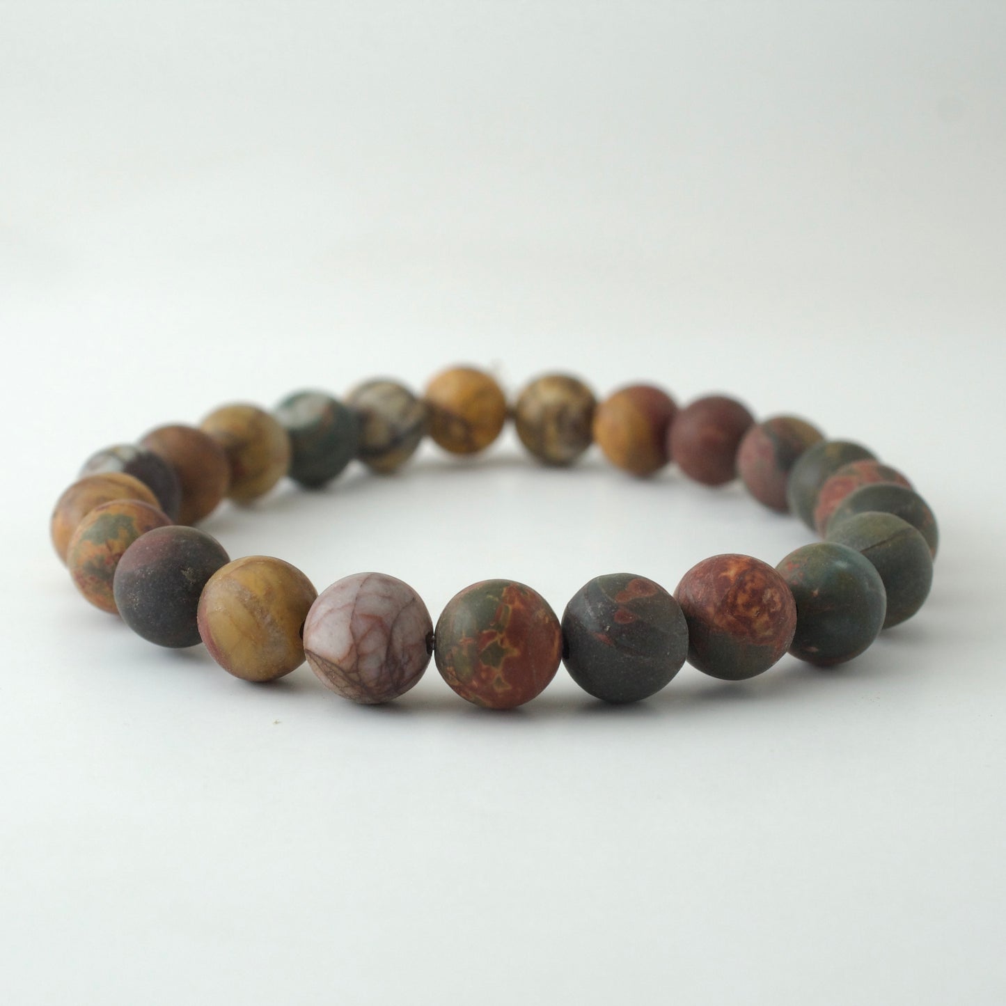 RED PICASSO STONE BRACELET