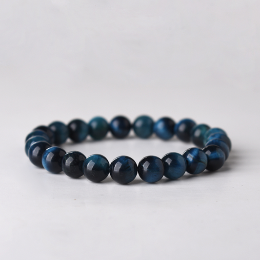 BLUE TIGER STONE BRACELET