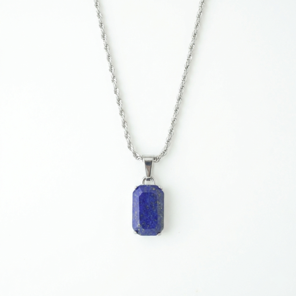 LAPIS PENDANT (SILVER)