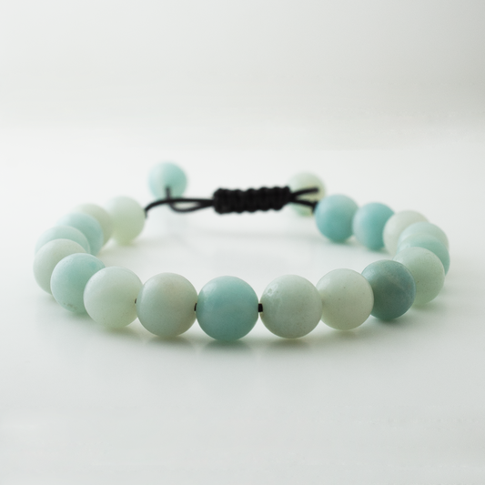 NATURAL AMAZON STONE BRACELET