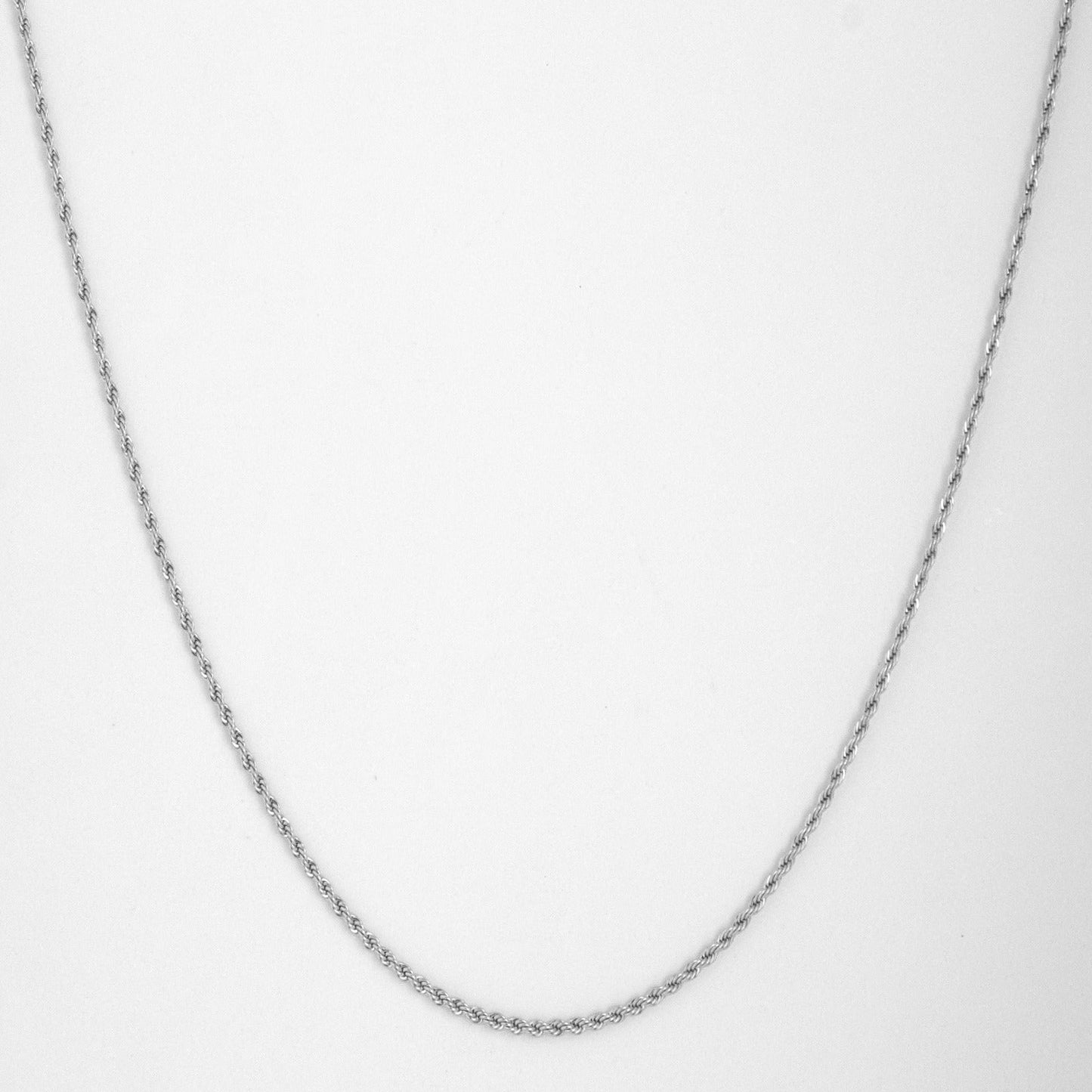 Silver Rope Chain (2mm)
