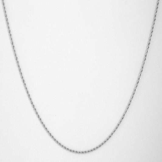 Silver Rope Chain (2mm)