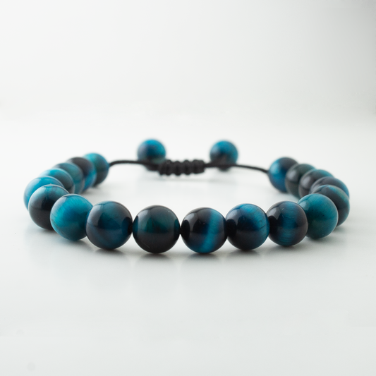 BLUE TIGER STONE BRACELET