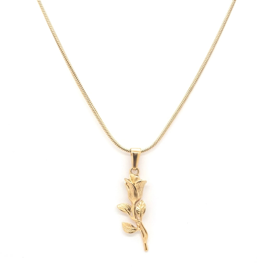 ROSE PENDANT (GOLD)