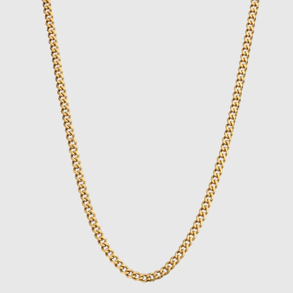 Golden Cuban Chain (5MM)