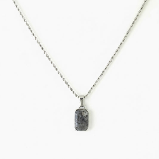 LARVAKITE PENDANT (SILVER)