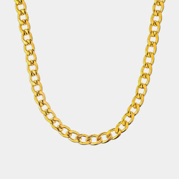 Golden Curb Chain (4MM)