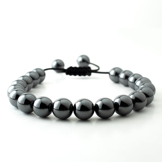 HEMATITE STONE BRACELET