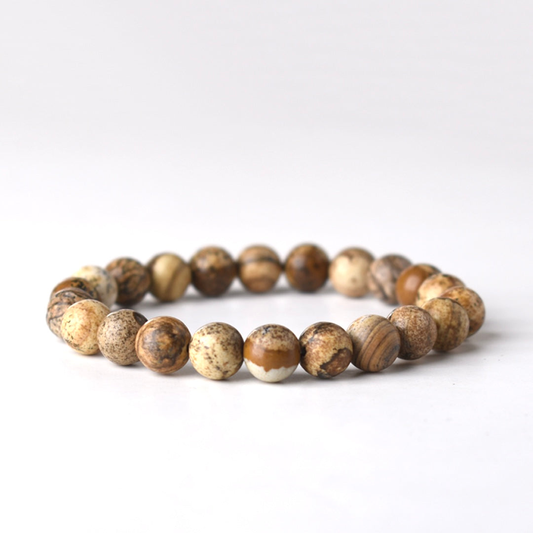 PICTURE JASPER STONE BRACELET