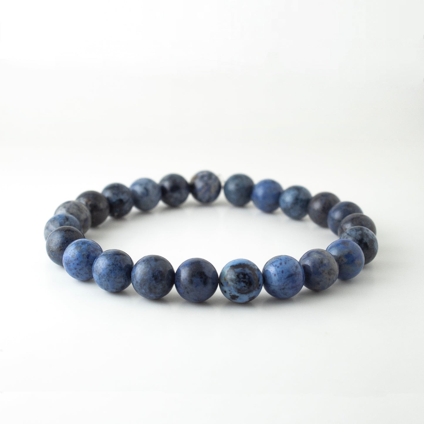 BLUE DUMORTIERITE STONE BRACELET