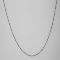 Silver Rope Chain (2mm)