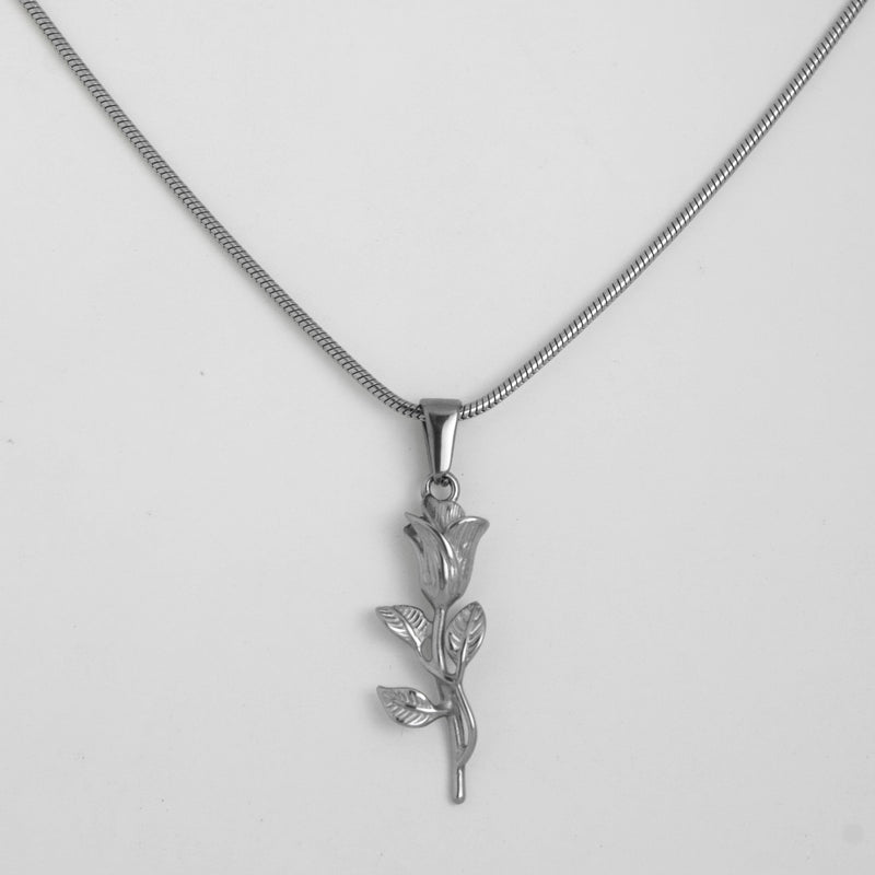 ROSE PENDANT (SILVER)