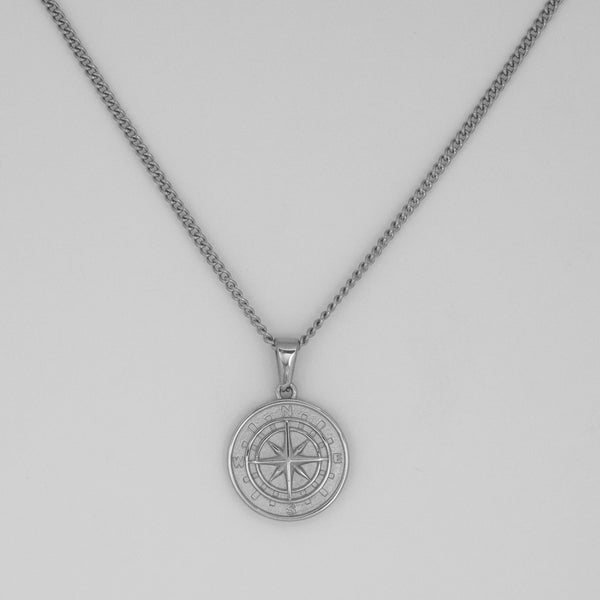 COMPASS PENDANT (SILVER)