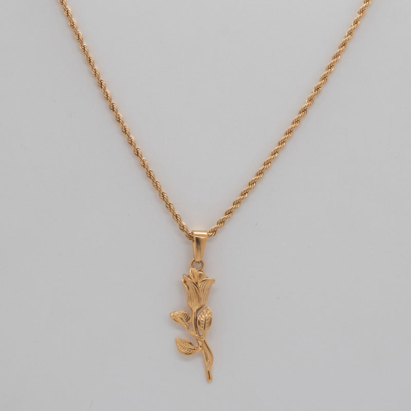 ROSE PENDANT (GOLDEN)