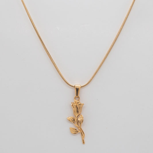 ROSE PENDANT (GOLD)