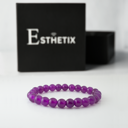 PURPLE MARBLE BRACELET