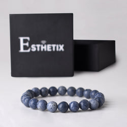 BLUE CORAL STONE BRACELET