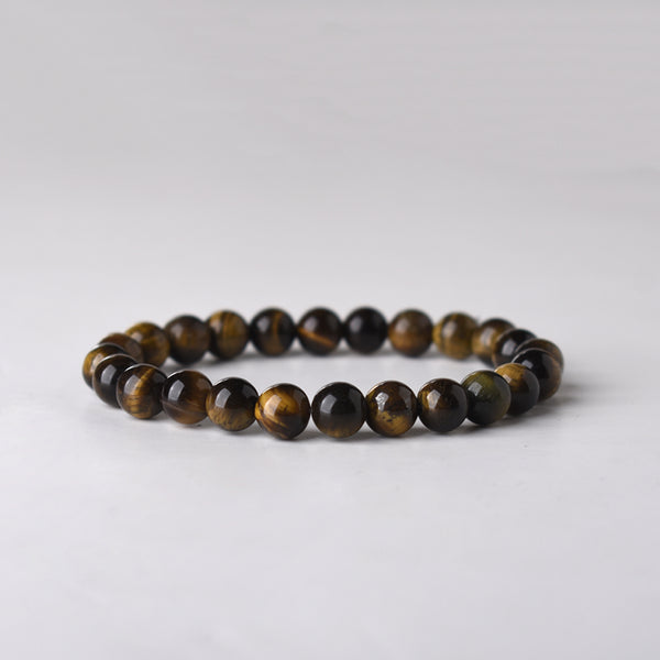 YELLOW TIGER EYE STONE BRACELET