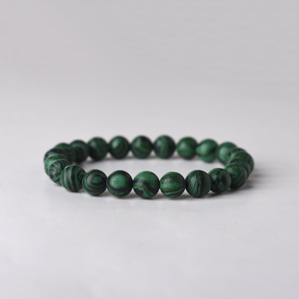 GREEN MALACHITE STONE BRACELET