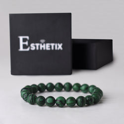 GREEN MALACHITE STONE BRACELET